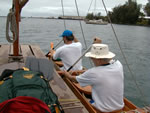 paddling the double canoe