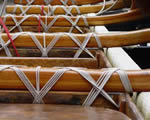 lashing on double canoe